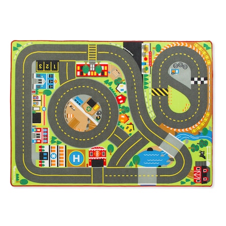 Melissa & Doug Jumbo Roadway Activity Rug 5191